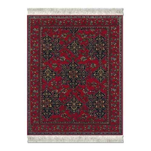 FiberLok Mouse Rug Star Ushak Replica Metropolitan Museum of Arts 7"x10.25" USA