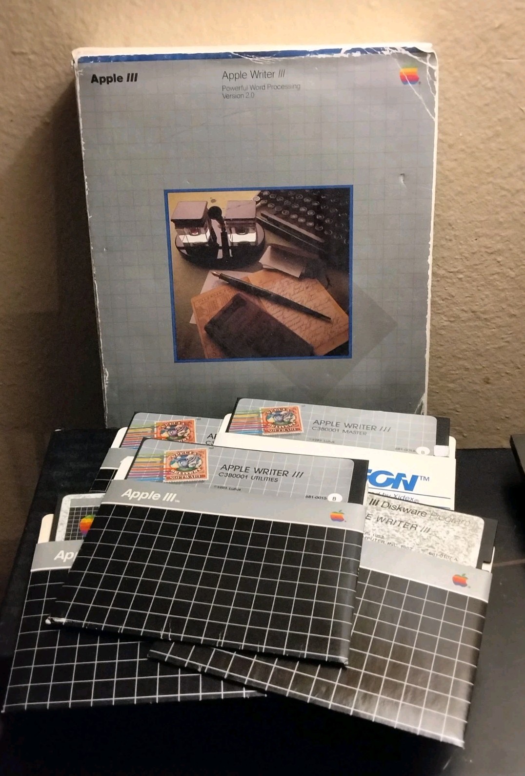 Apple Writer III (Version 2.0) - Apple III 1982 & 1983 Incomplete AS IS