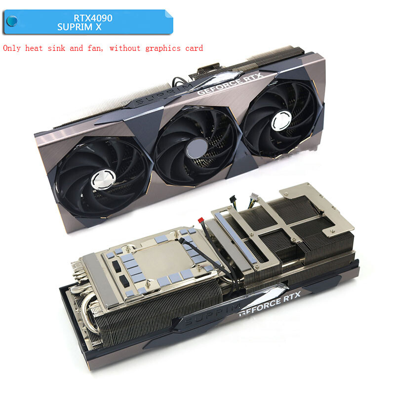 1PC New For MSI RTX4080 4090 4090D SUPRIM X Graphics Card Cooler w/ Fan