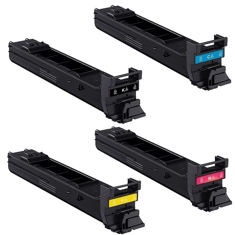 4 Hi-Yd Toner for KONICA MINOLTA Magicolor 4600 4650 4690 4695 Color Printer