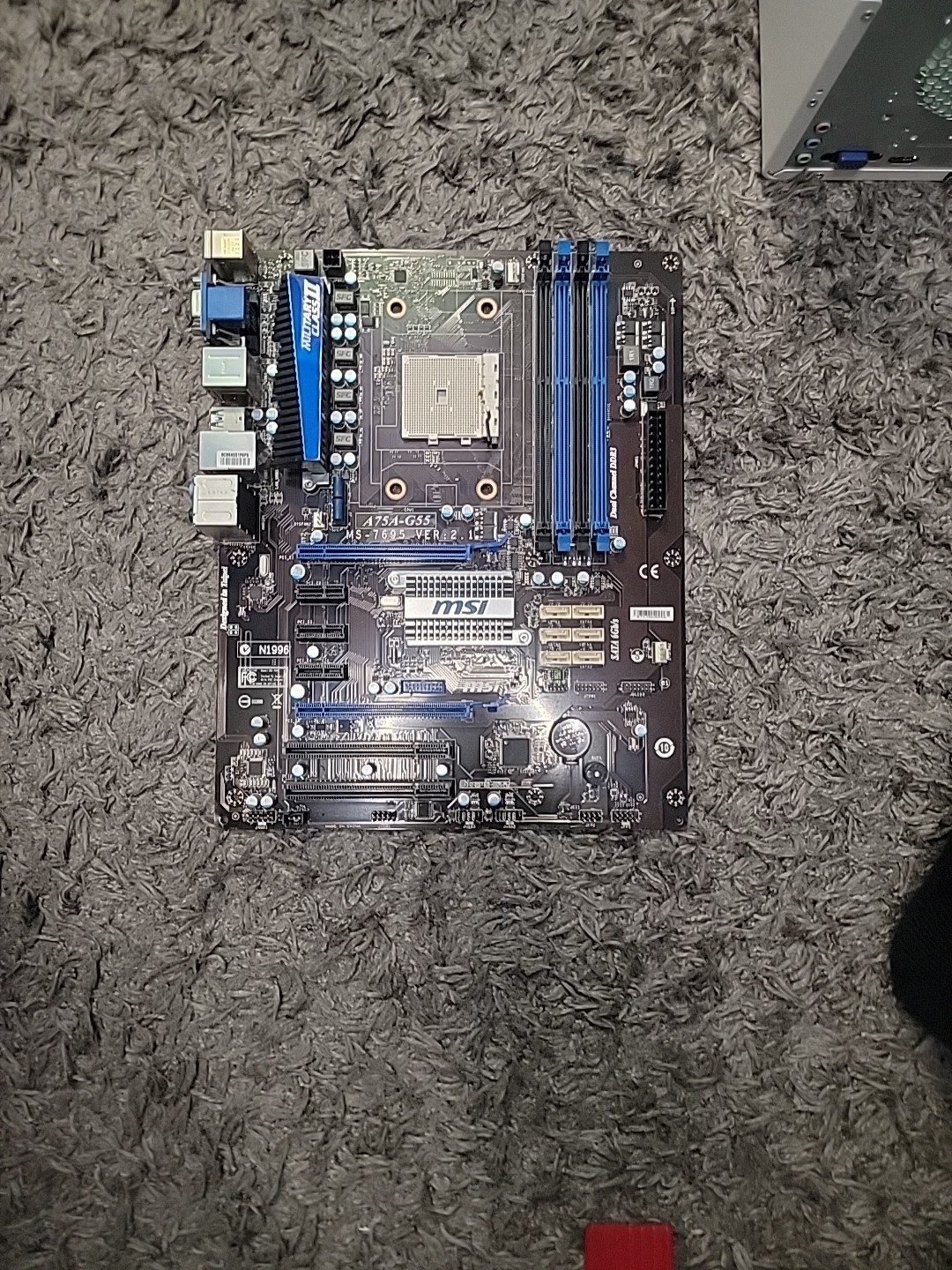 MSI A75A-G55 Motherboard  FM1 AMD-A75 Chipset DDR3