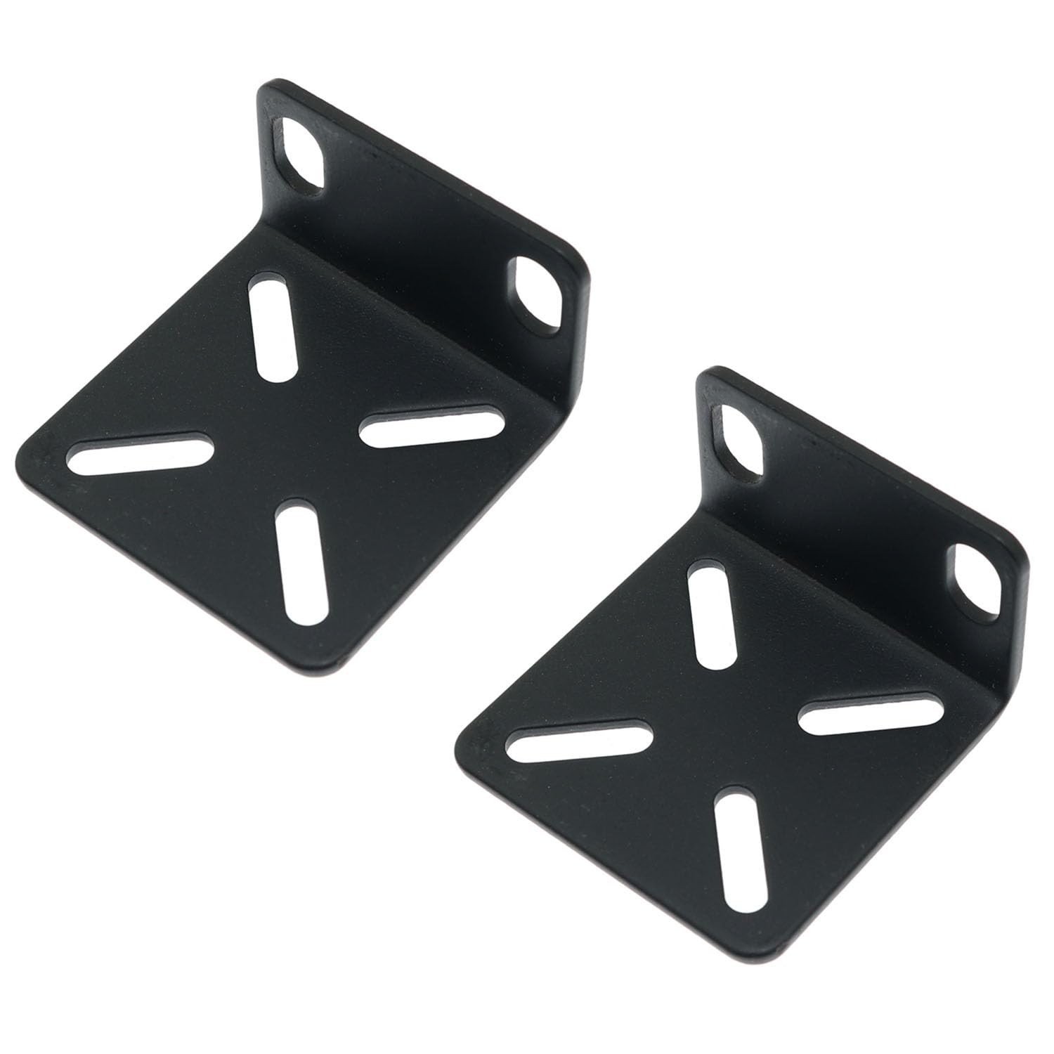 2 Pack Adjustable Rack Ears Mount Kit 17.3 Inch Wide Switch Strong Durable Brack