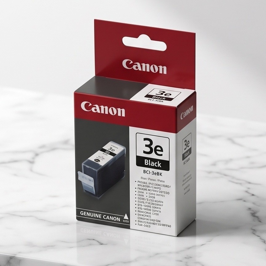 Canon BCI-3eBK Black Ink Tank Genuine New BCI-3e BJC PIXMA MultiPASS NEW