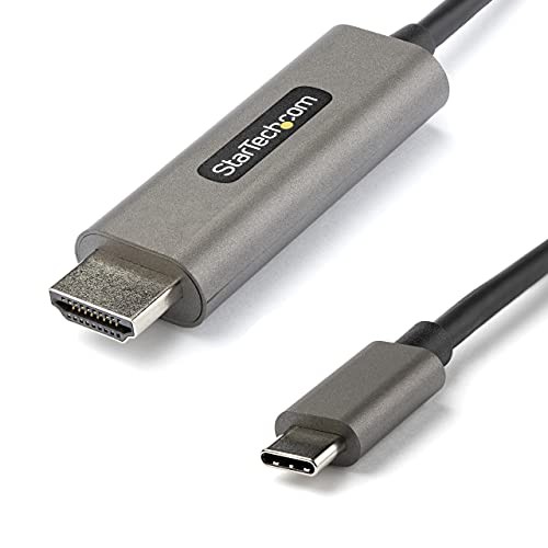 StarTech 16ft [5m] USB C to HDMI Cable 4K 60Hz with HDR10 (cdp2hdmm5mh)
