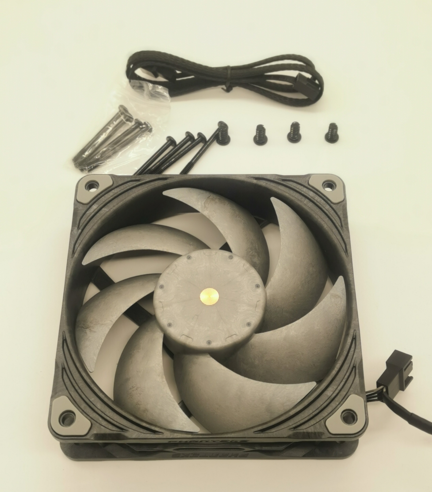 Phanteks T30-120 fan, premium high-performance fan, PWM, Black