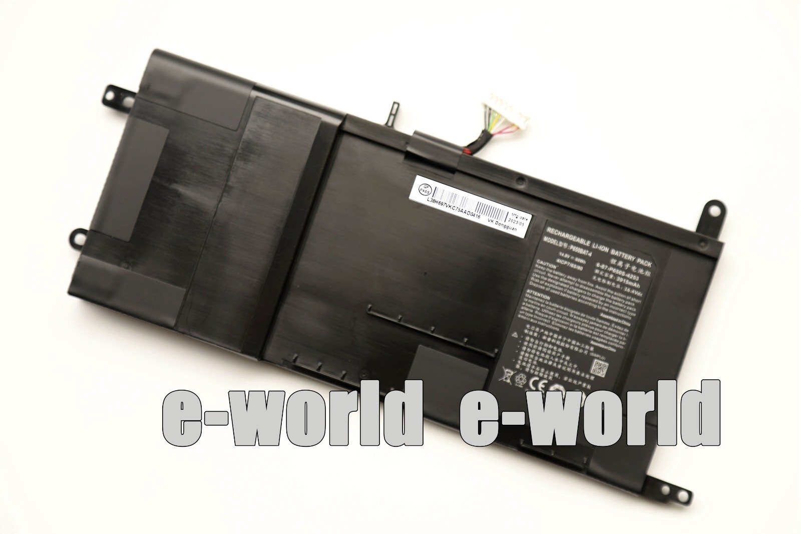 New Genuine P650BAT-4 Battery for Clevo P650SA P650SE P651SG Sager NP8650 NP8651