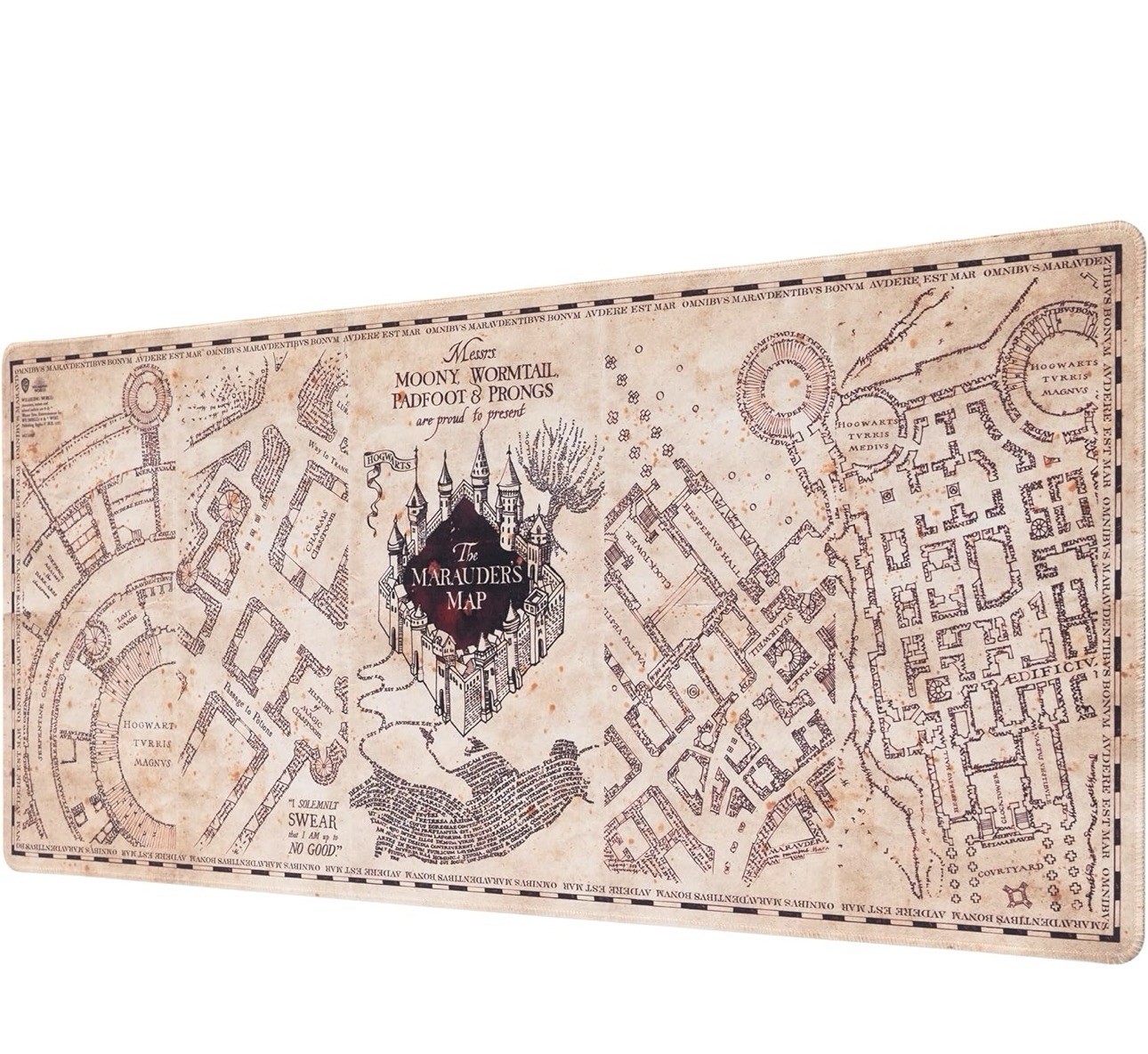 Harry Potter Marauders XL Desk Mouse Mat NEW