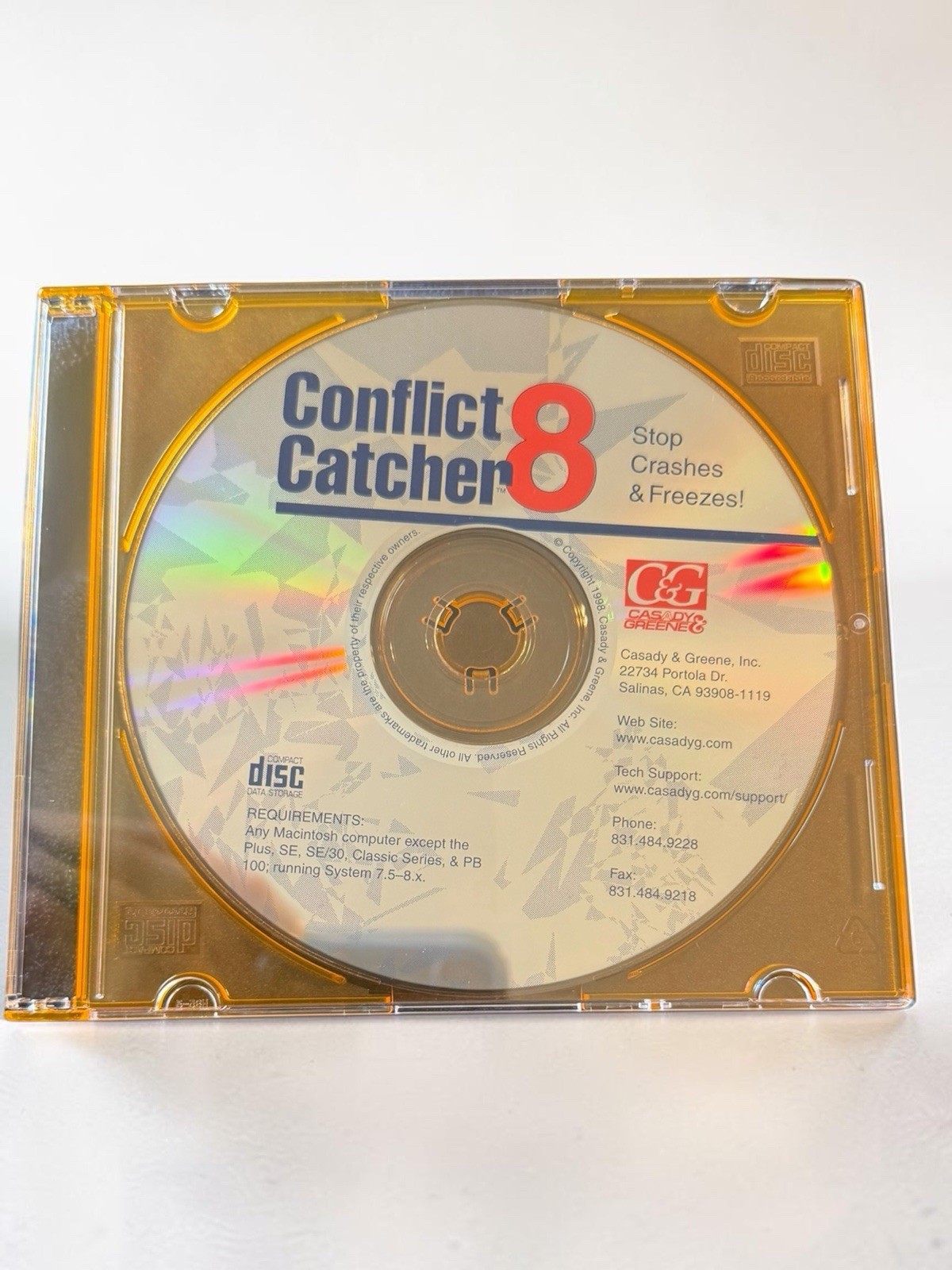Casady & Greene Conflict Catcher 8 for Apple Macintosh CD Only