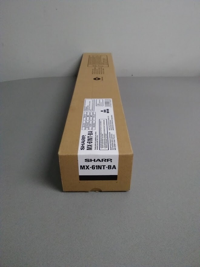 Sharp MX-61NT-BA (MX61NTBA) Black Toner Cartridge MX-2630N Genuine