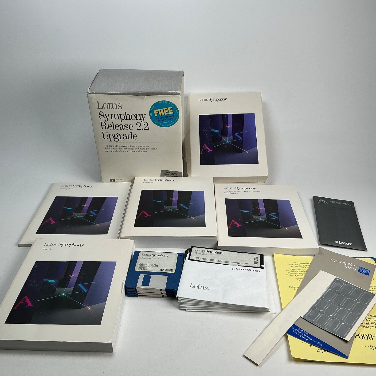 Lotus Symphony Release 2.2 Upgrade Release 2.2 5.25” and 3.5” Disks