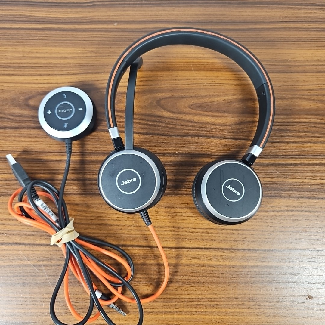 Jabra Stereo USB Headset HSC017 w/ ENC010 Adapter
