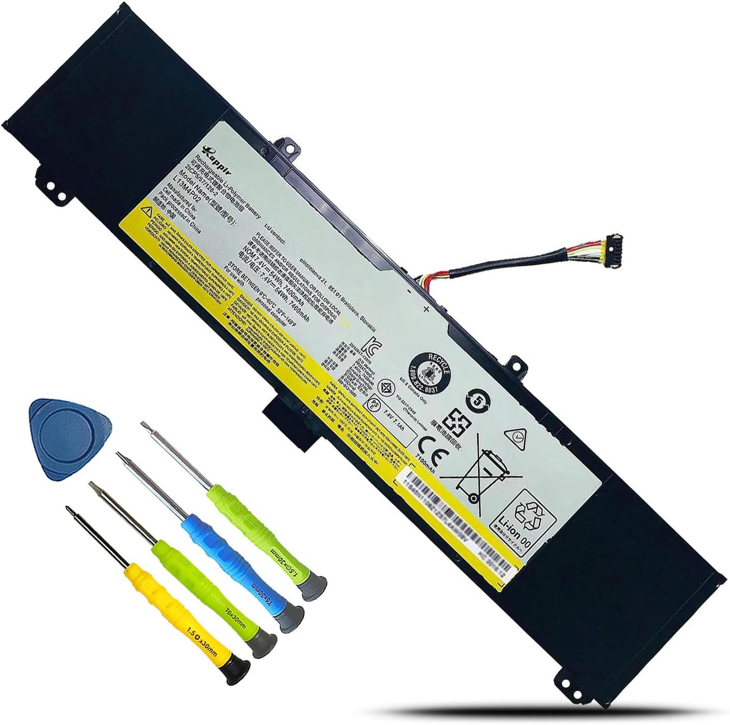 L13M4P02 L13N4P01 Laptop Battery Replacement for Lenovo Erazer Y50 Y50 70 Y50