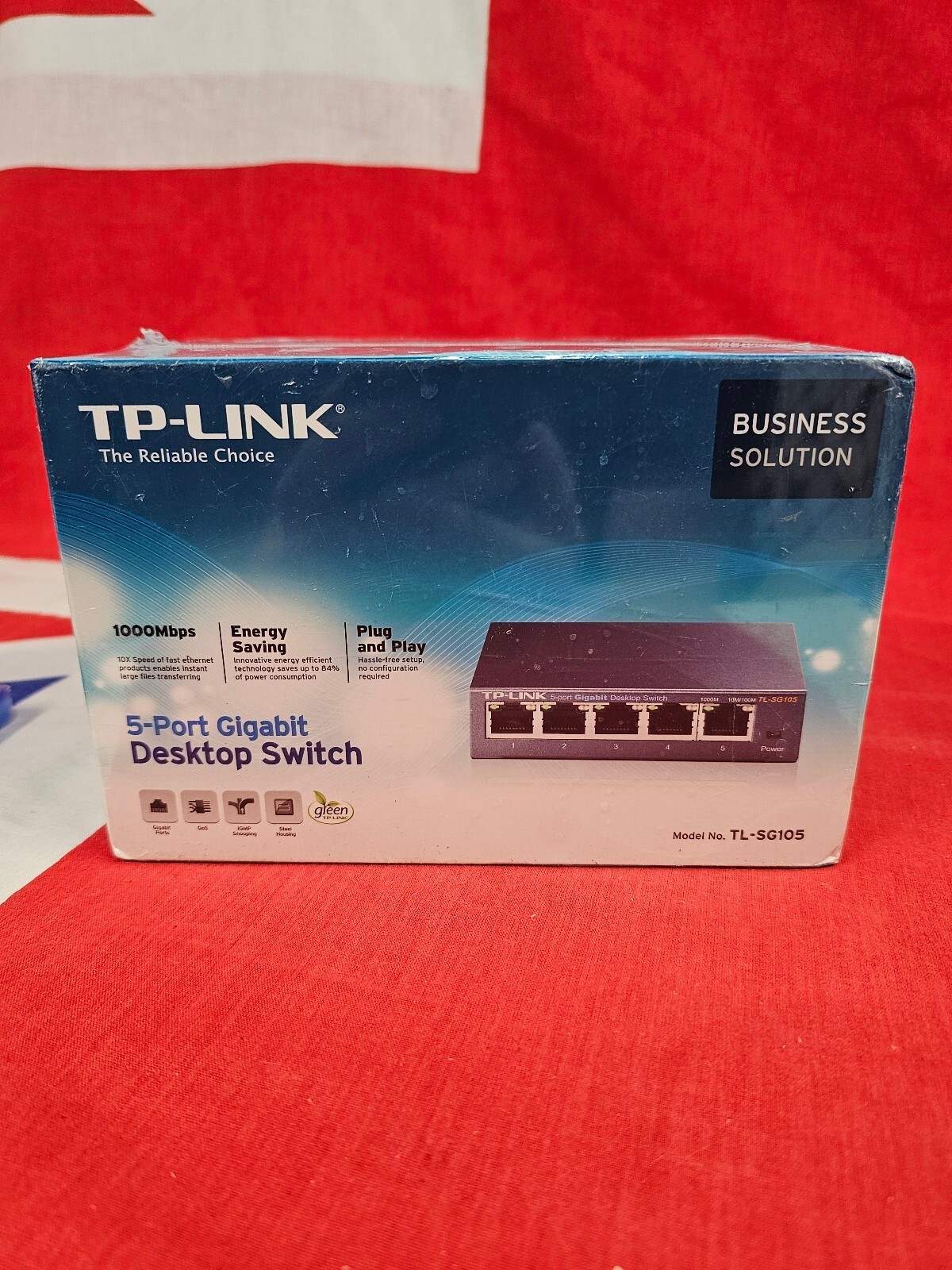 TP-LINK 5-Port Gigabit Desktop Switch TL-SG105