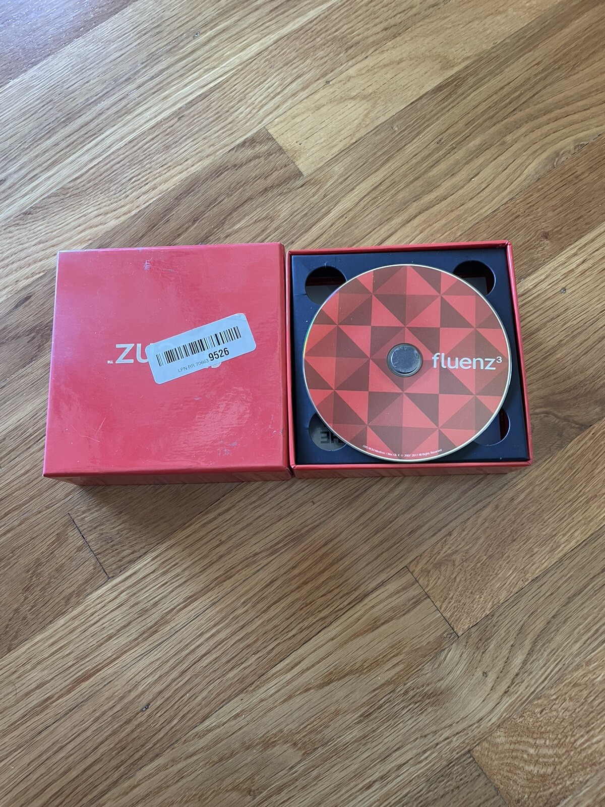Fluenz™: Version 3 Single Disc Language Learning Program. French. New. Open box.