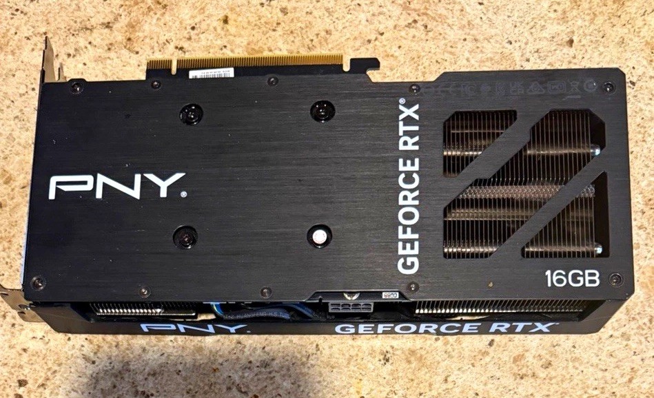 PNY NVIDIA GeForce RTX 16GB Dual Fan GPU HDMI/DisplayPort PCIe x16