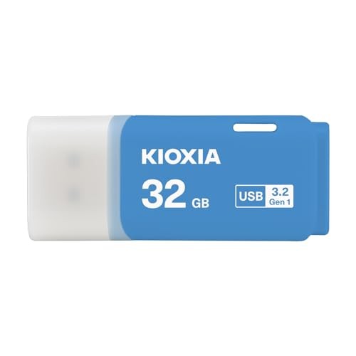 KIOXIA USB Flash Memory 32GB USB3.2 Gen1 Genuine Japanese Product Blue