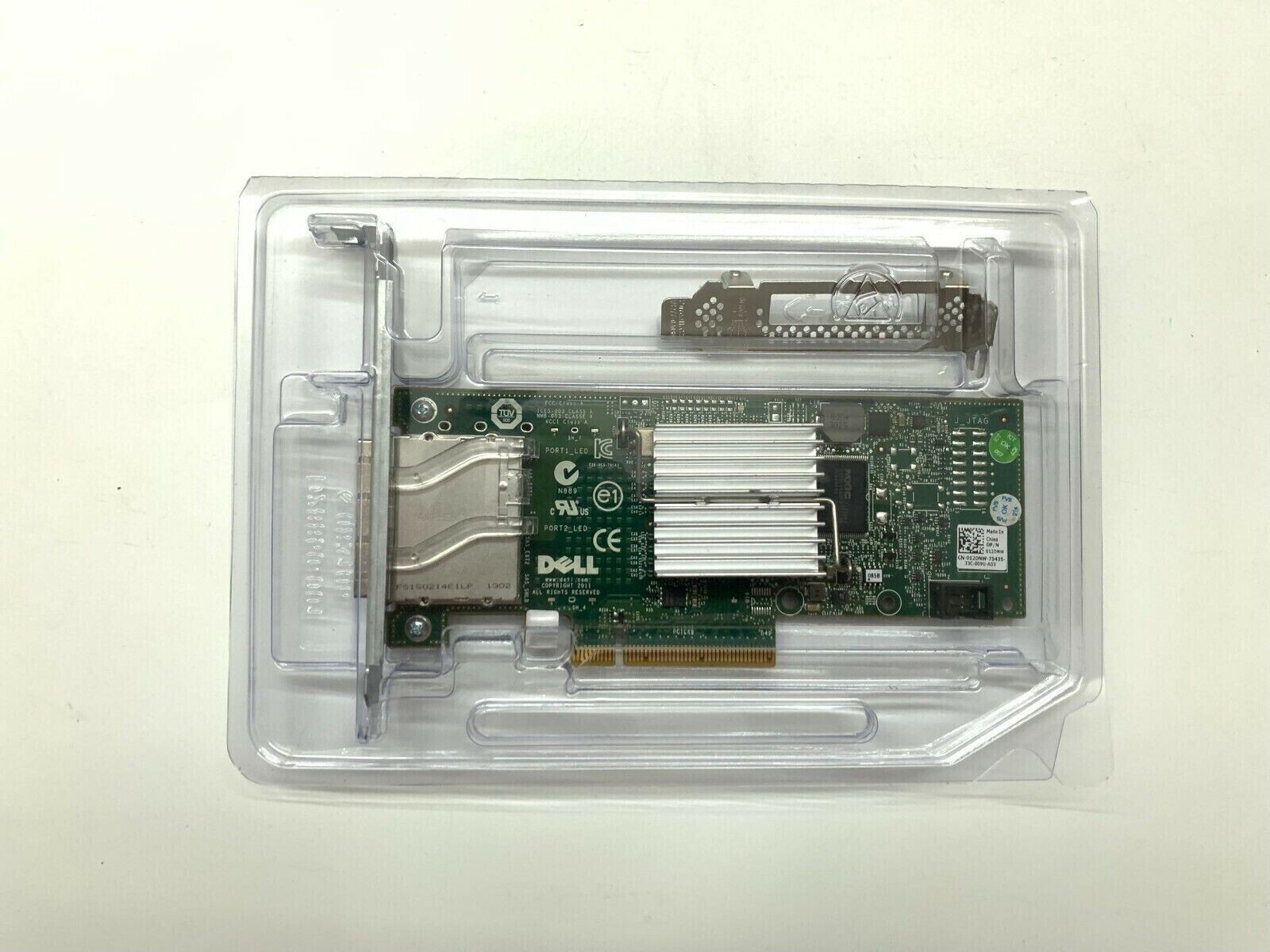 Dell H200E 6Gb/s SAS PCIe HBA 2 Port Ext SFF-8088 12DNW LSISAS2008 = LSI 9200-8E