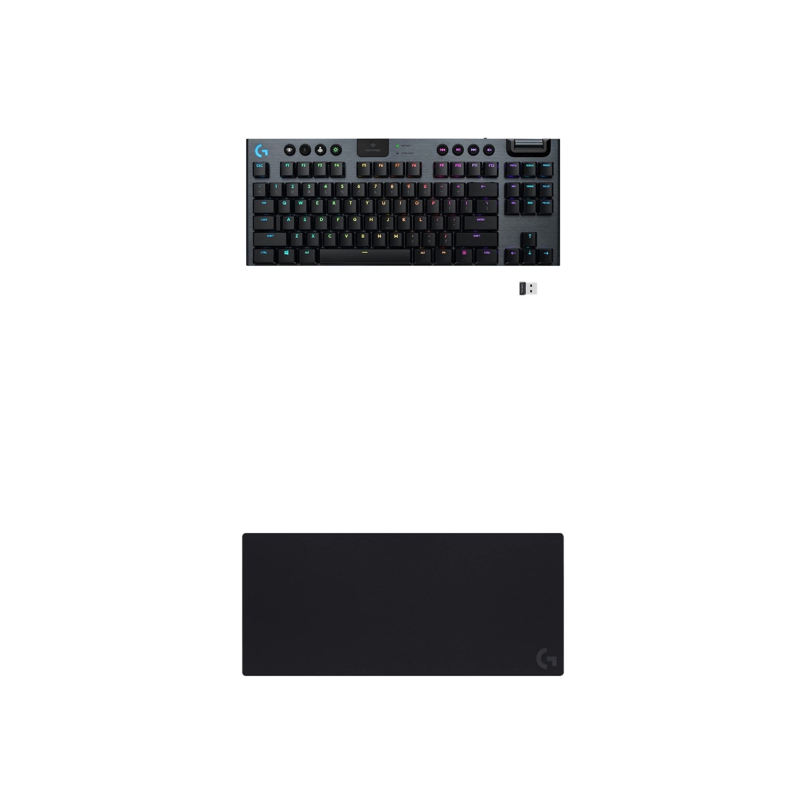 Logitech Pro Wireless Bundle: G915 TKL Tactile Keyboard + XL Mouse Pad