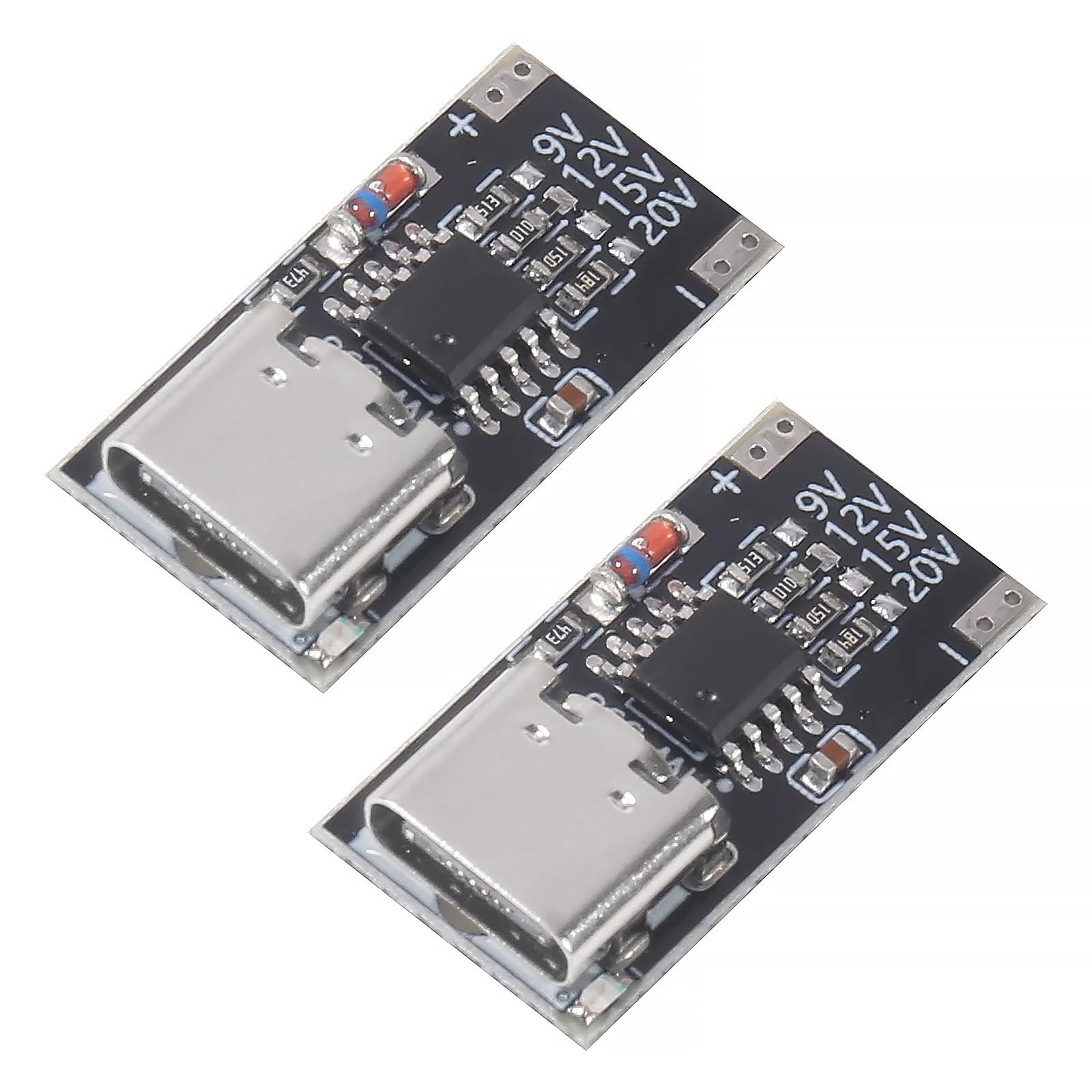 2pcs USB-C PD Type C Trigger Board PD/QC Decoy Fast Charger Module Support DC...