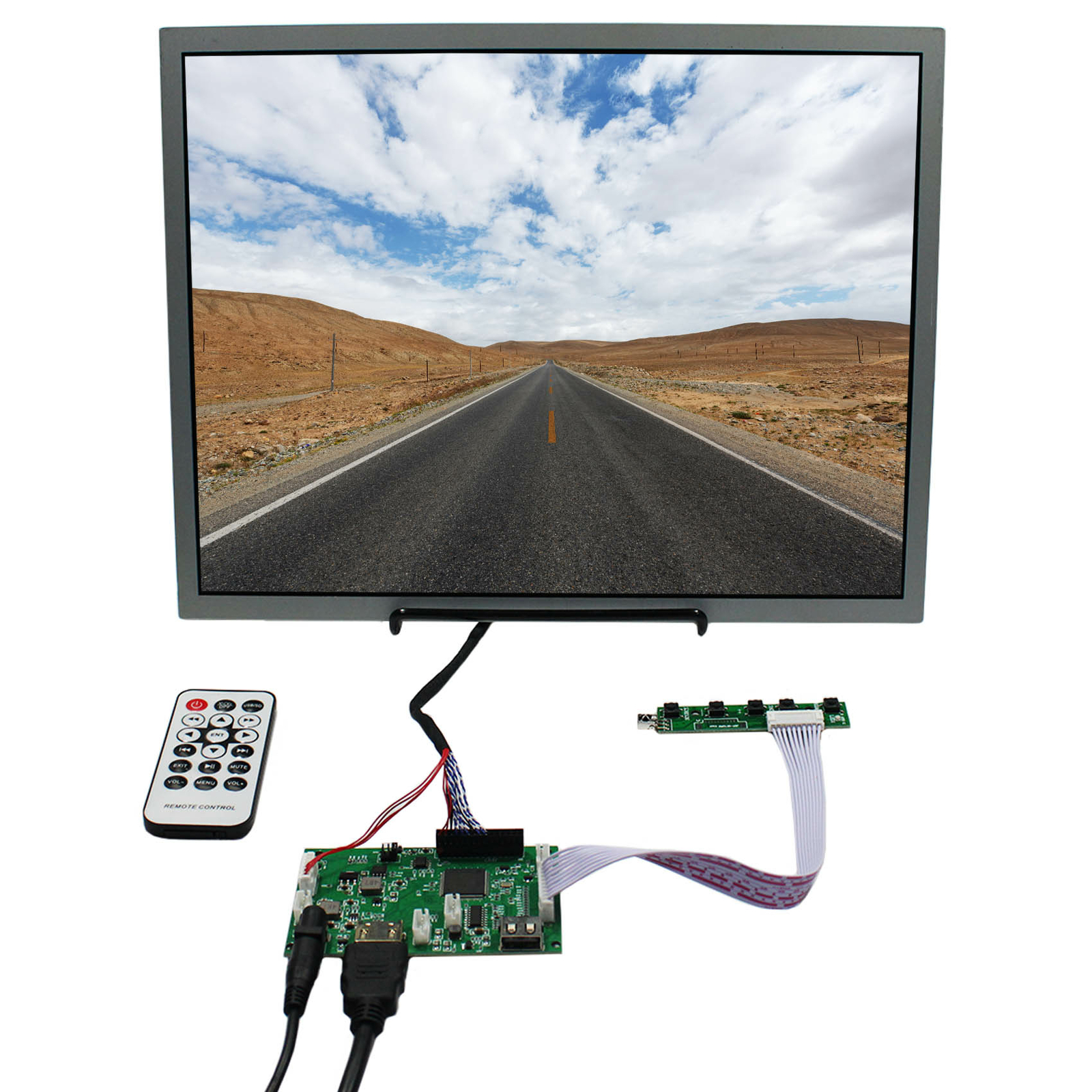 HDUSB LCD Controller Board 15 inch LQ150X1LW94 1024X768 IPS LCD Screen