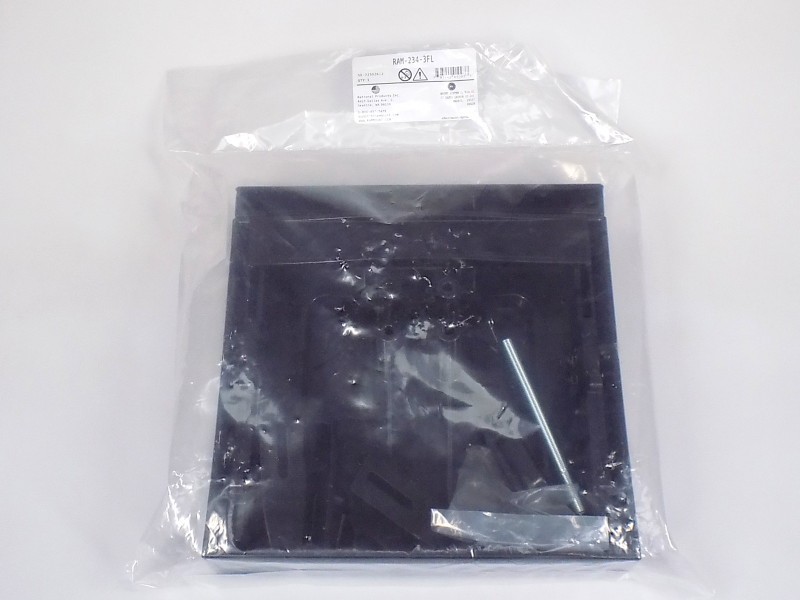 Ram Mounts RAM-234-3FL Tough Tray with Flat Side Arms Universal Mount