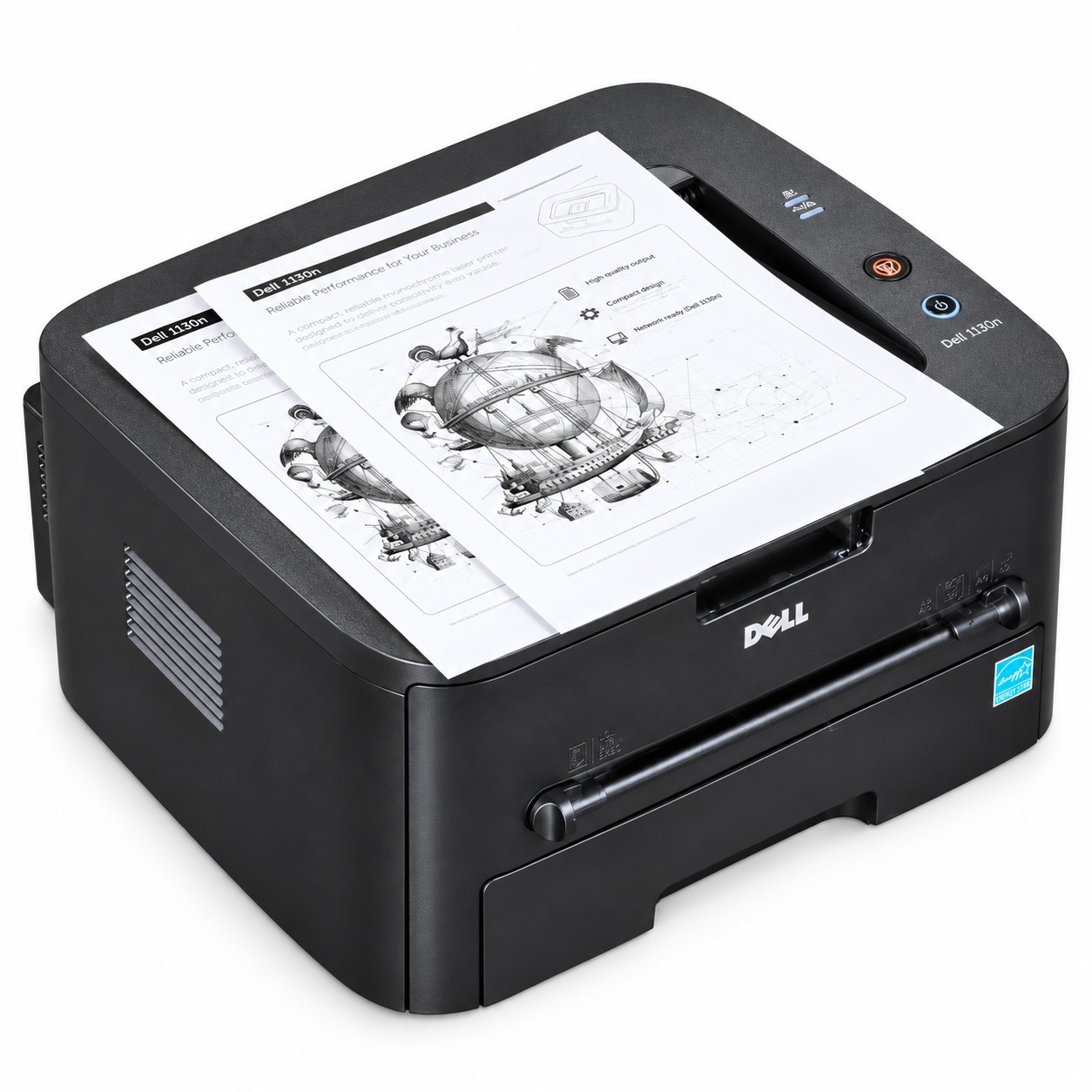 Dell 1130N Compact Monochrome Laser Printer PLEASE READ FULL DESCRIPTION