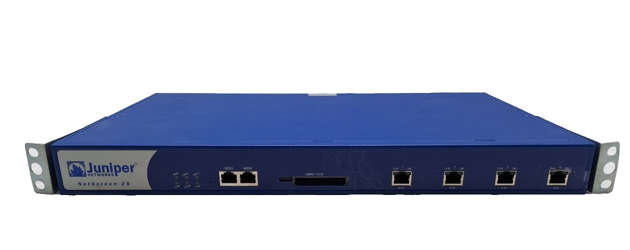 Juniper NetScreen 25 NS-025-001 VPN Firewall Network Security Appliance