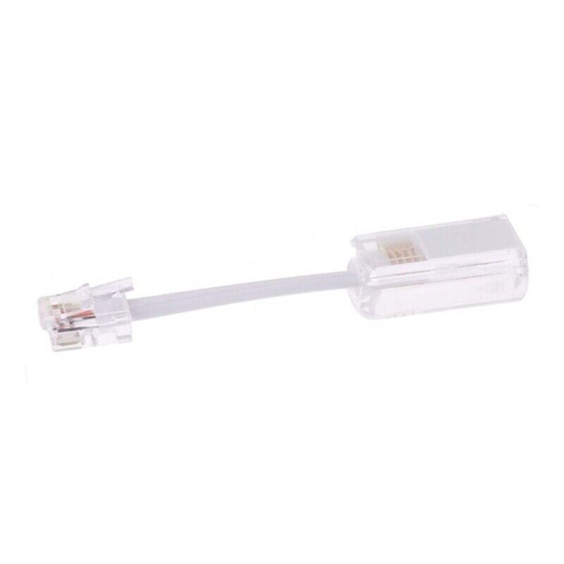 1PCS New 4P4C RJ9 RJ10 RJ22 Telephone Internet Modulars Plug Connector Cable