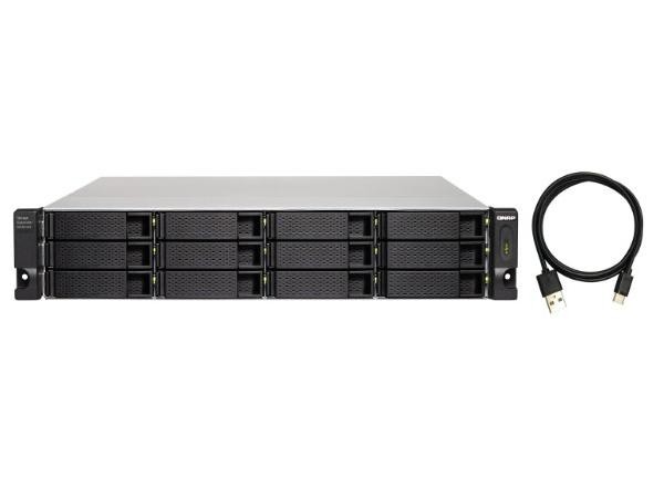 QNAP-New-TL-R1200C-RP-US _ QNAP 3YR 12BAY 2U RACKMOUNT USB-C 3.1 GEN2 