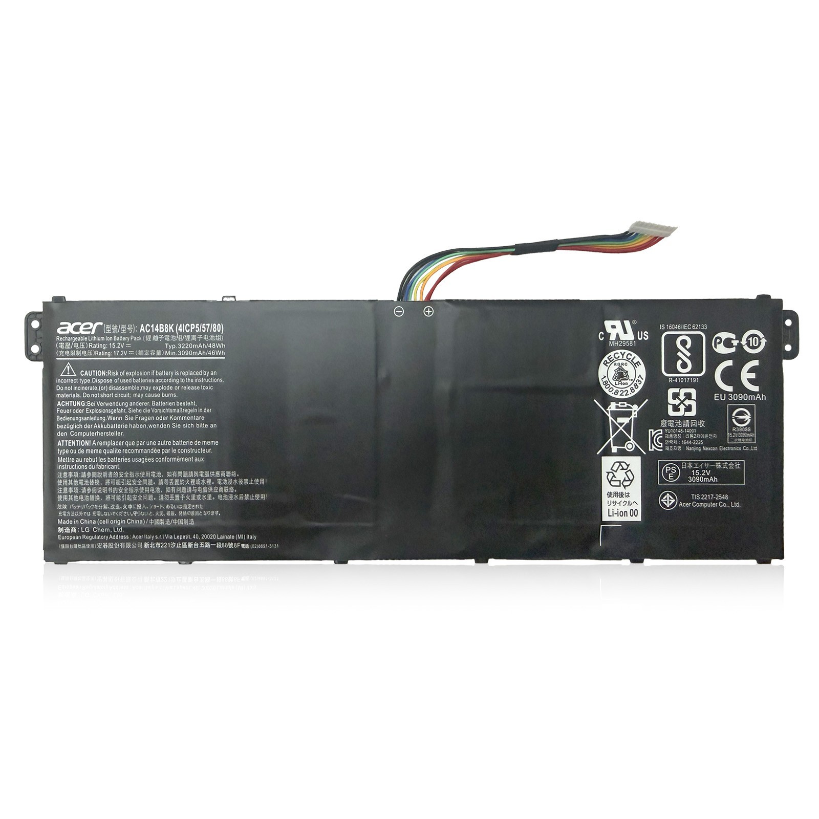 OEM Genuine AC14B8K Battery For Acer AC14B8K AC14B3K AC14B7K AP14B8K