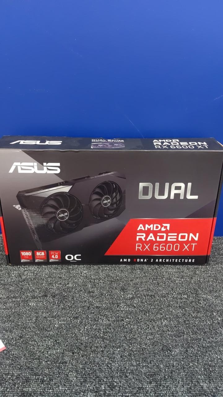 ASUS DUAL-RX6600XT-O8G Graphics Card