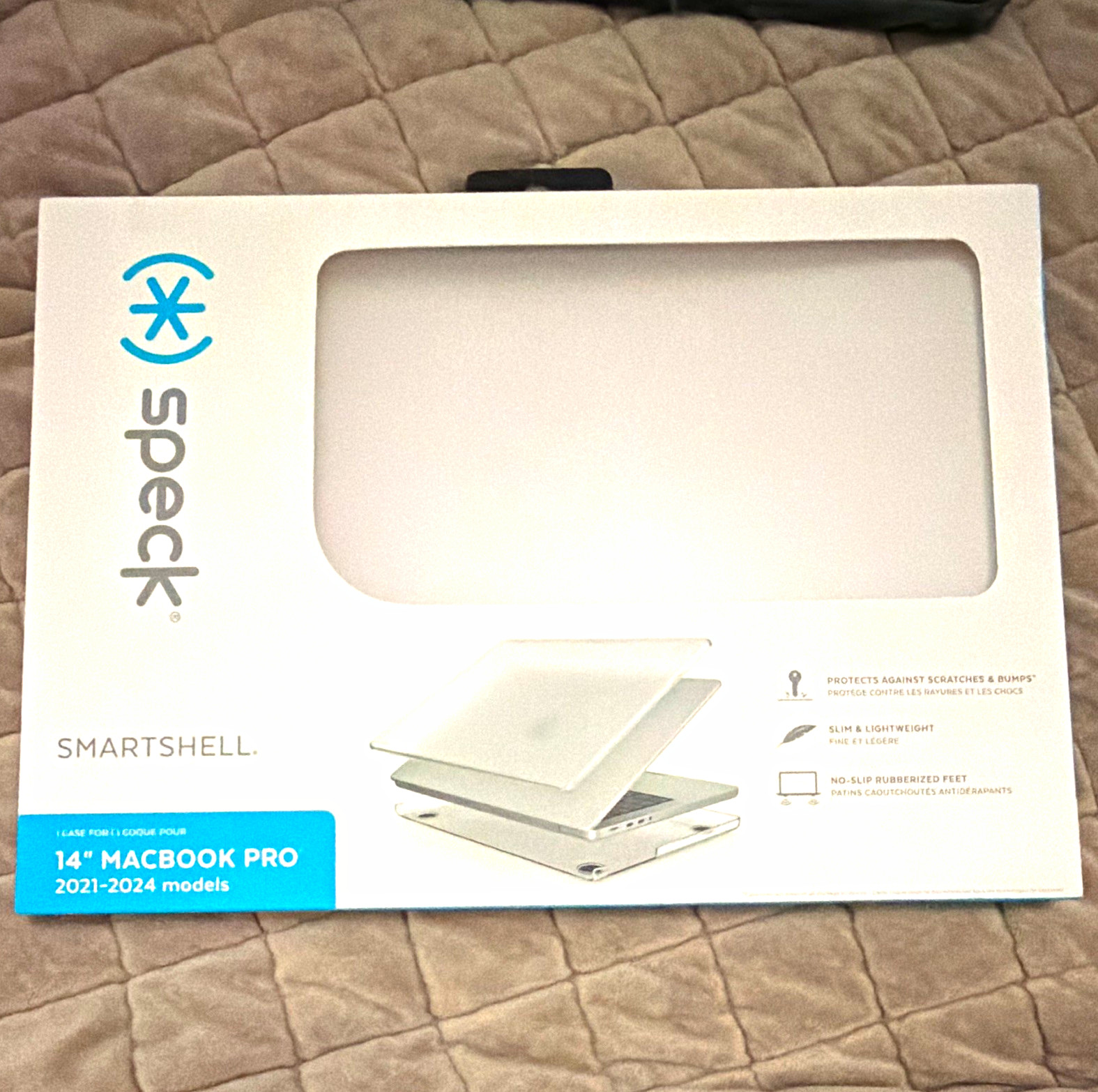 Speck Smartshell Clear Rigid Shell for 14" MacBook Pro 2021-2024 Slim