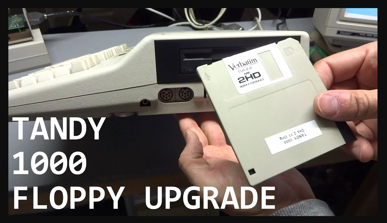 Tandy 1000 Internal FDD Adapter for standard PC drives