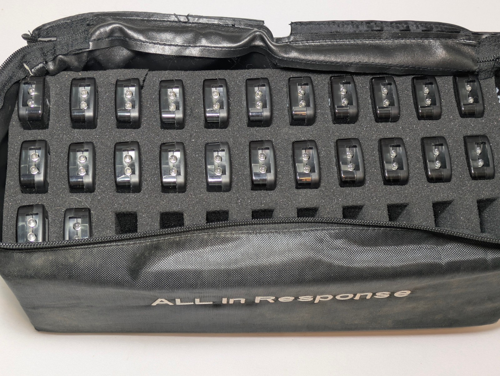 All In Learning classroom Response system with 26 Remote Clickers Case, Receiver