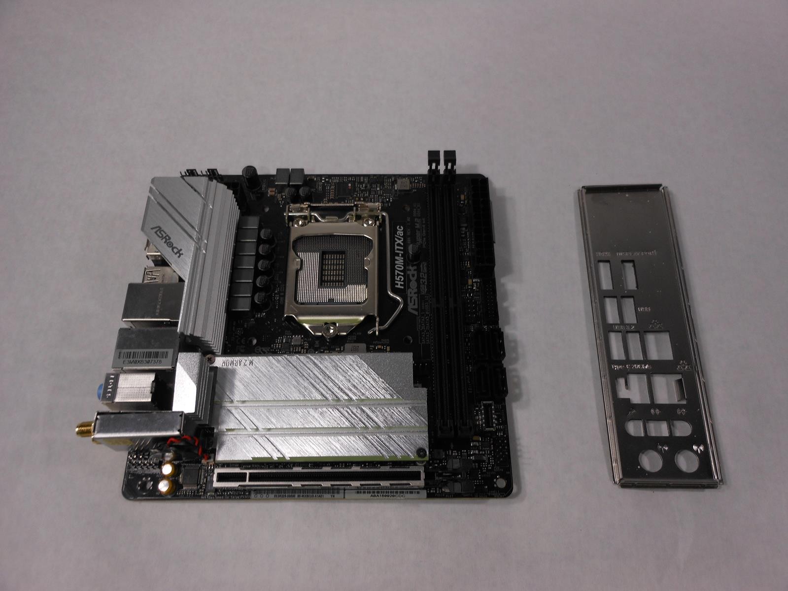 ASROCK H570M-ITX/AC LGA1200 DDR4 Mini ITX Motherboard - Tested