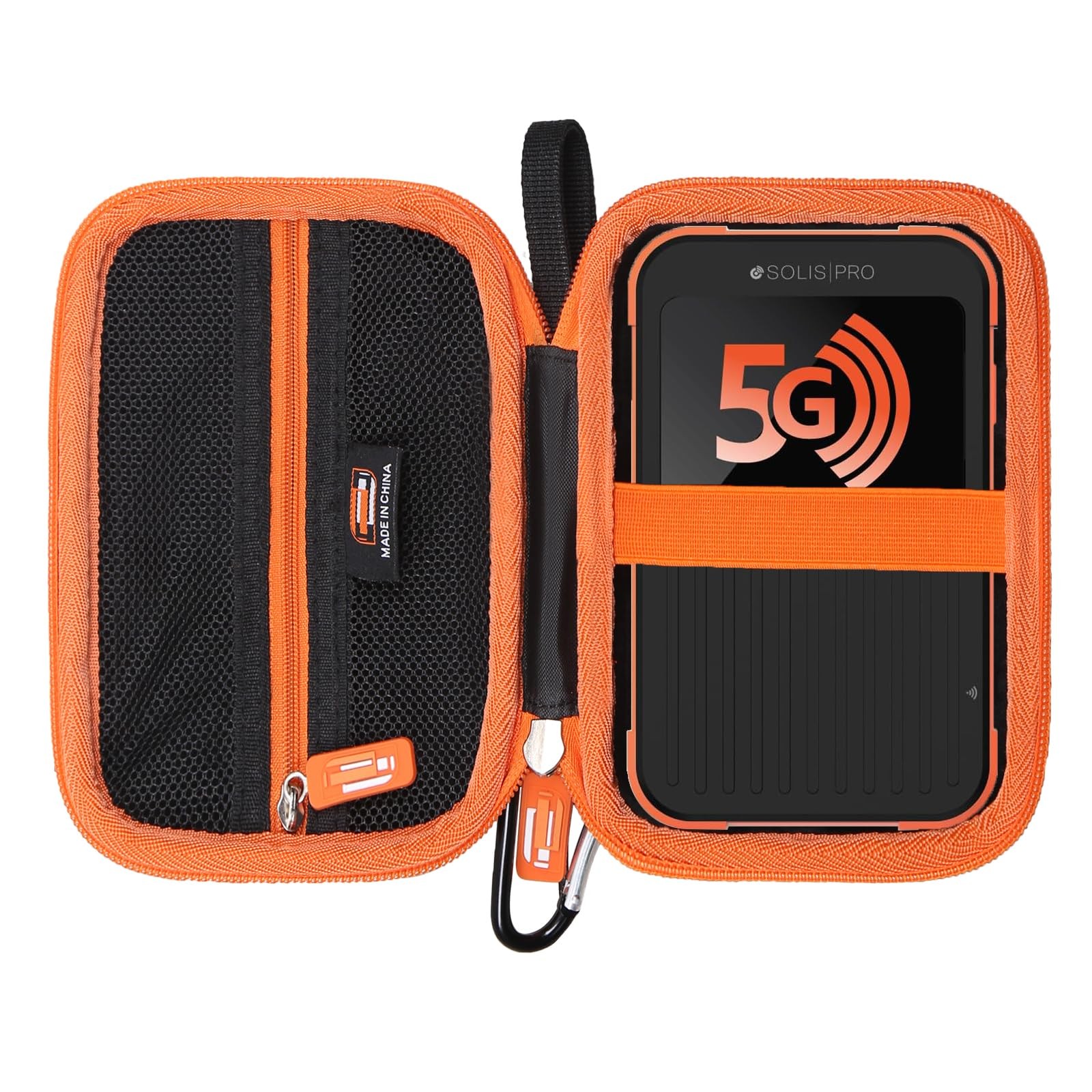 Hard EVA Case for SIMO Solis Pro/Solis 5G WiFi Mobile Hotspot, Portable Trave...