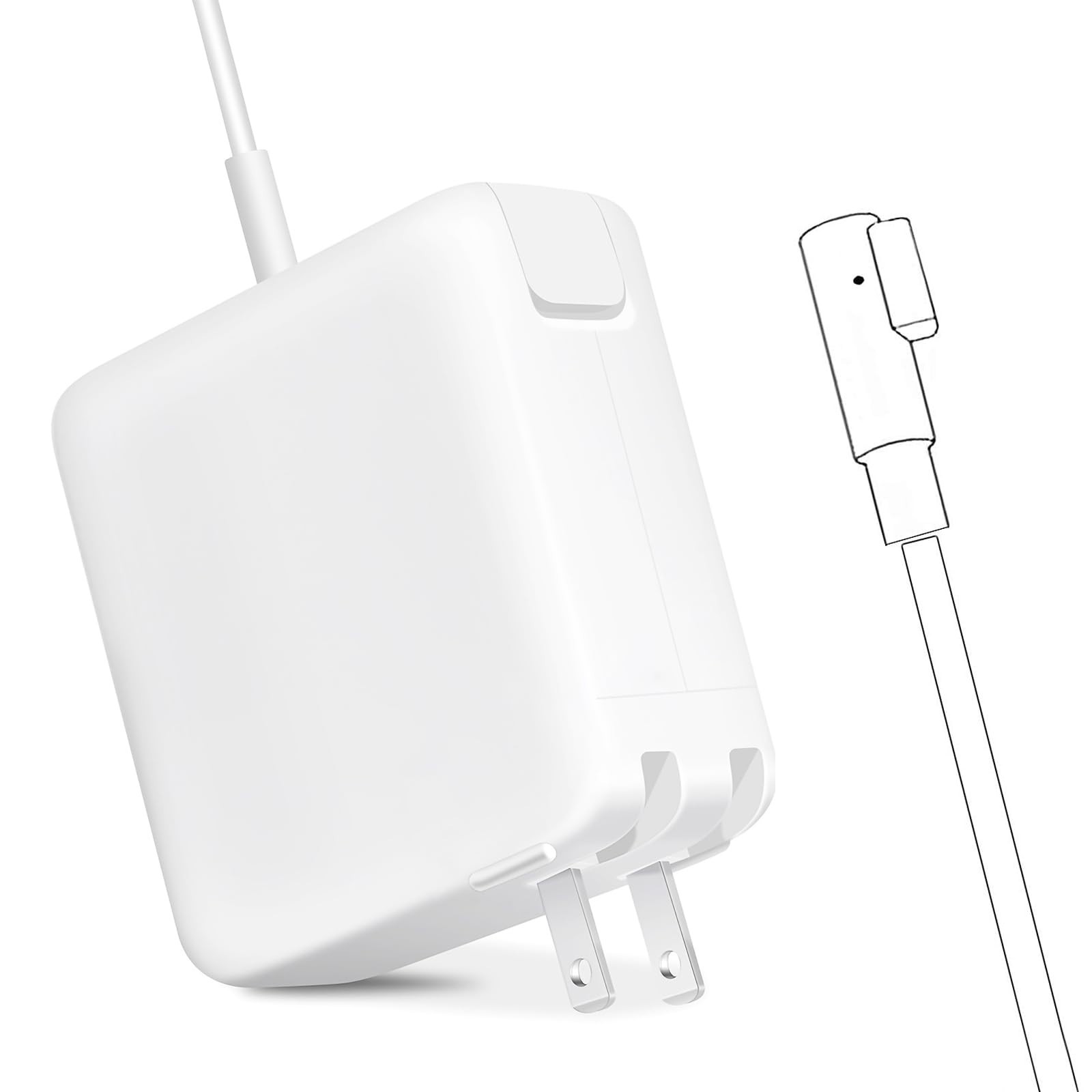 60W L-Tip Charger for MacBook Pro 13" Mid 2012 & Earlier (2009-2010)