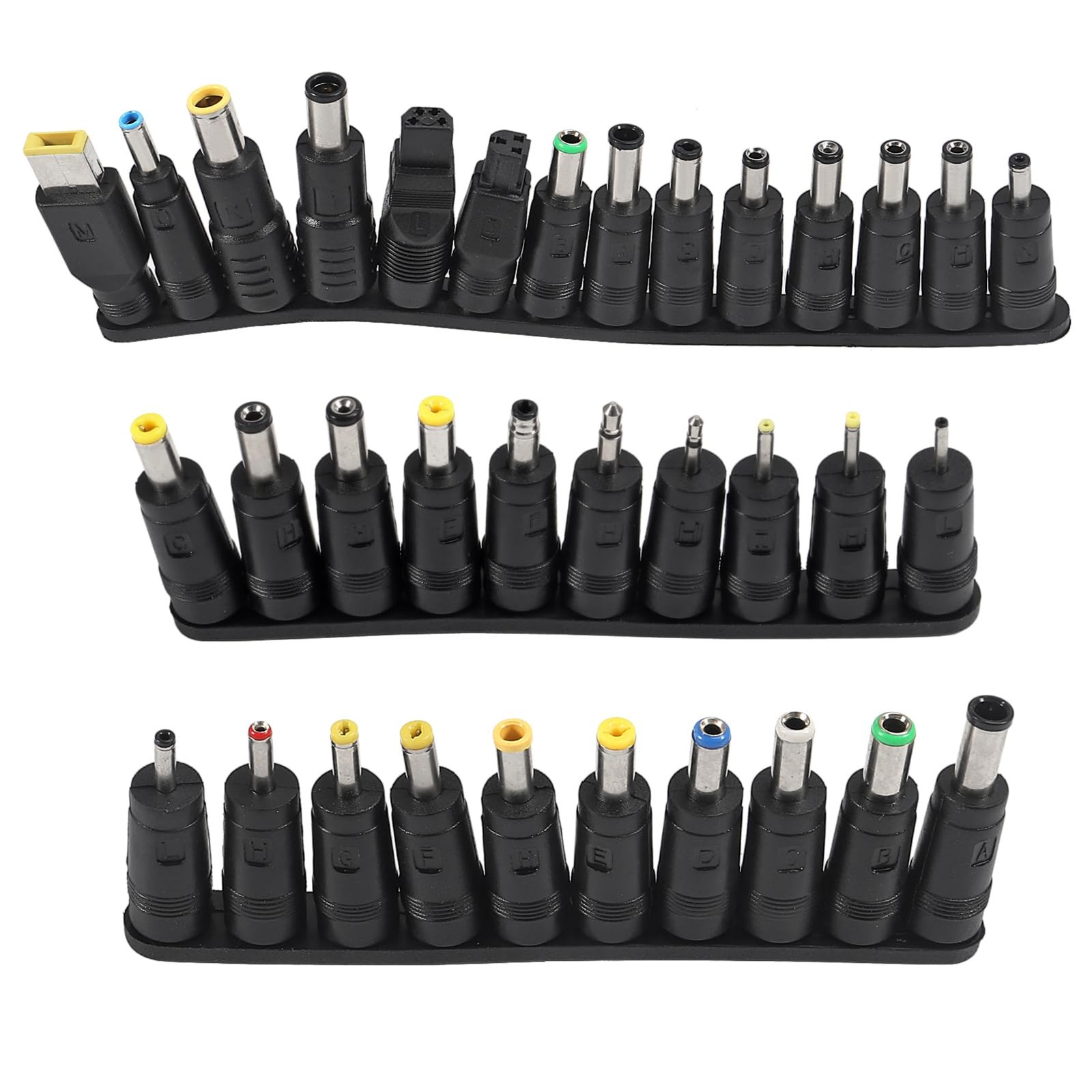 Shutao 34Pcs Universal 5.5mm x 2.1mm DC AC Connector Power Adapter Tips Conne...