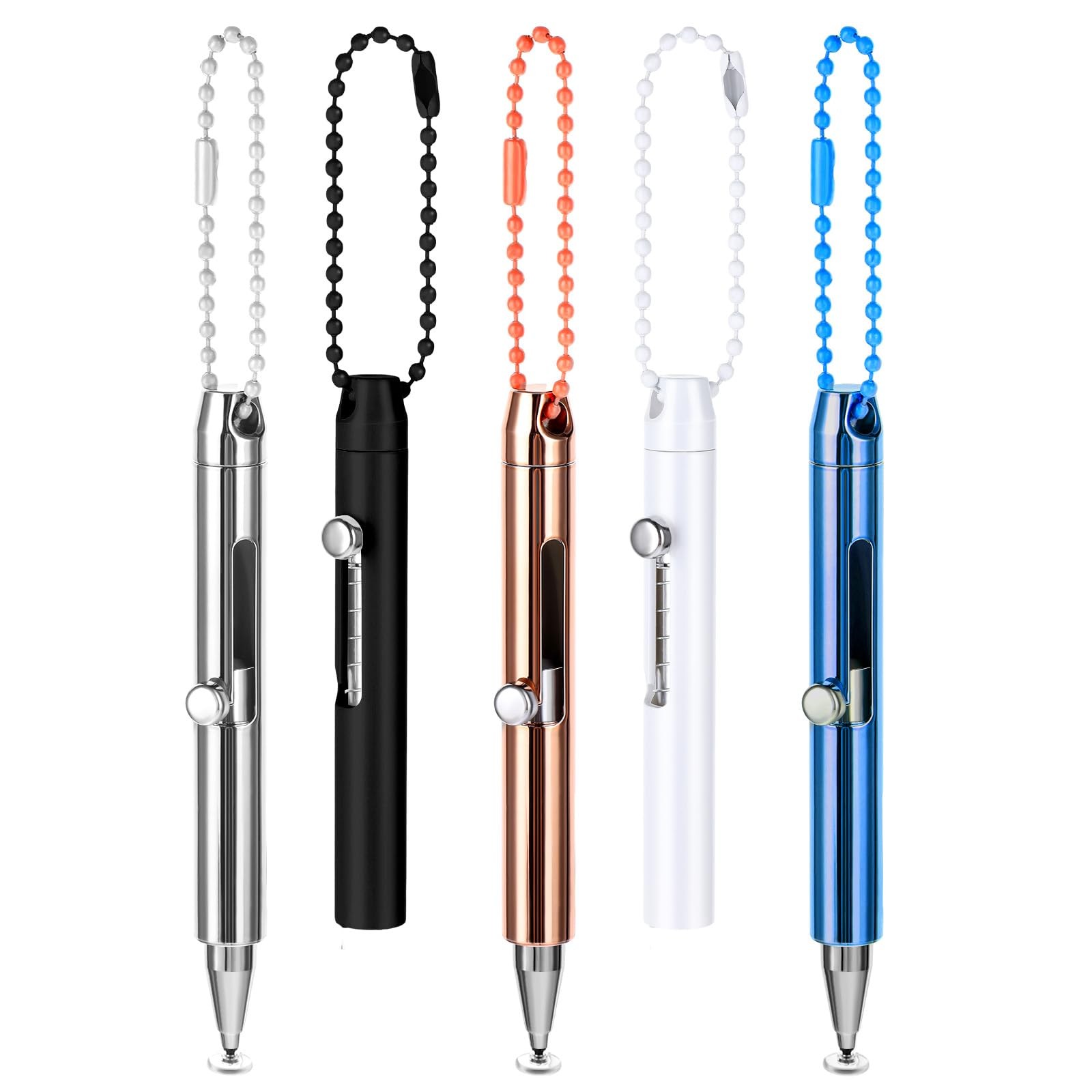 Stylus for Touch Screens, 5Pcs Mini Stylus Pen with Keychain Portable Prec