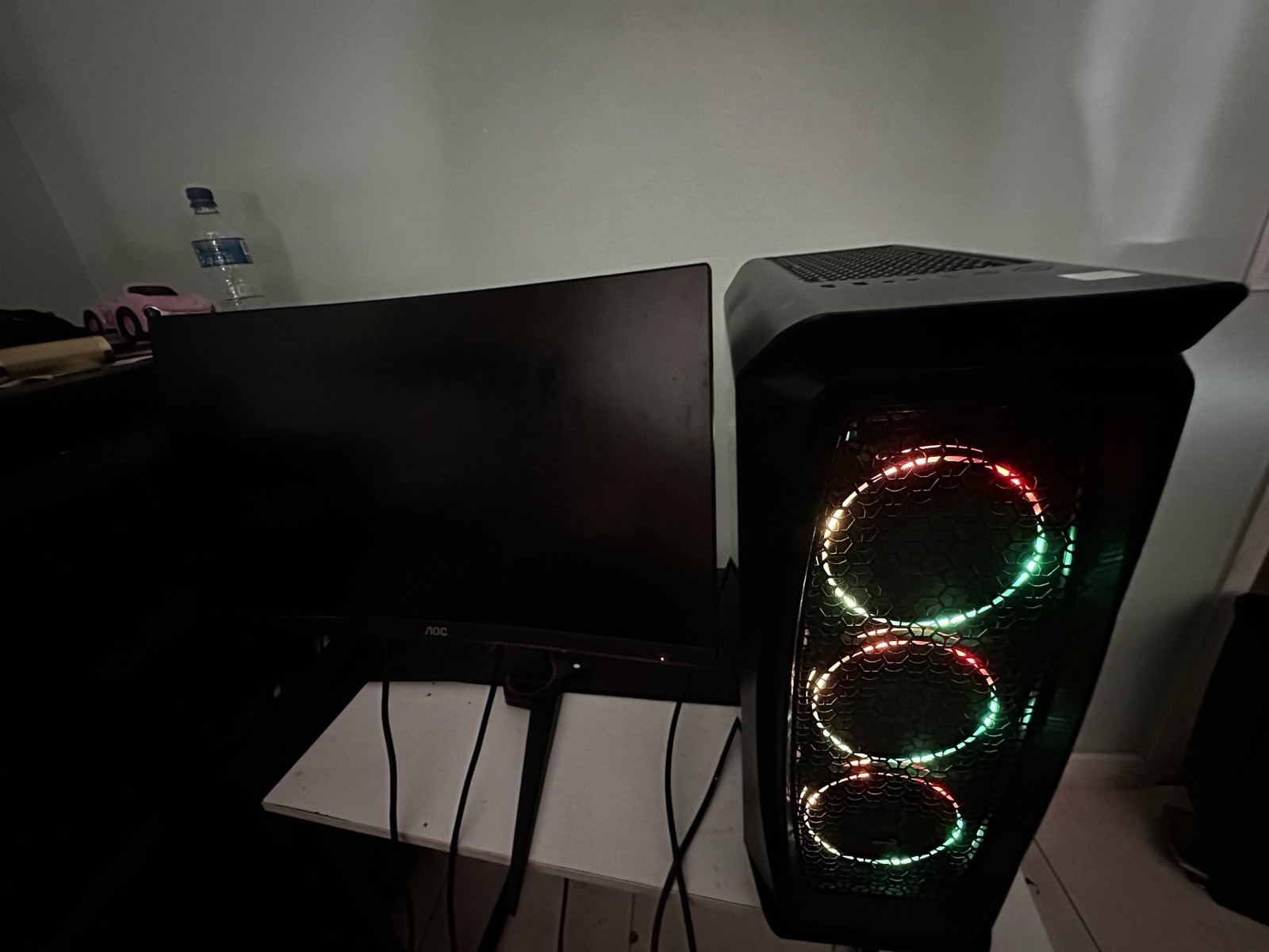 Periphio Raptor PC Gaming Computer, Needs A New Graphic Card, Turns On Perfectly