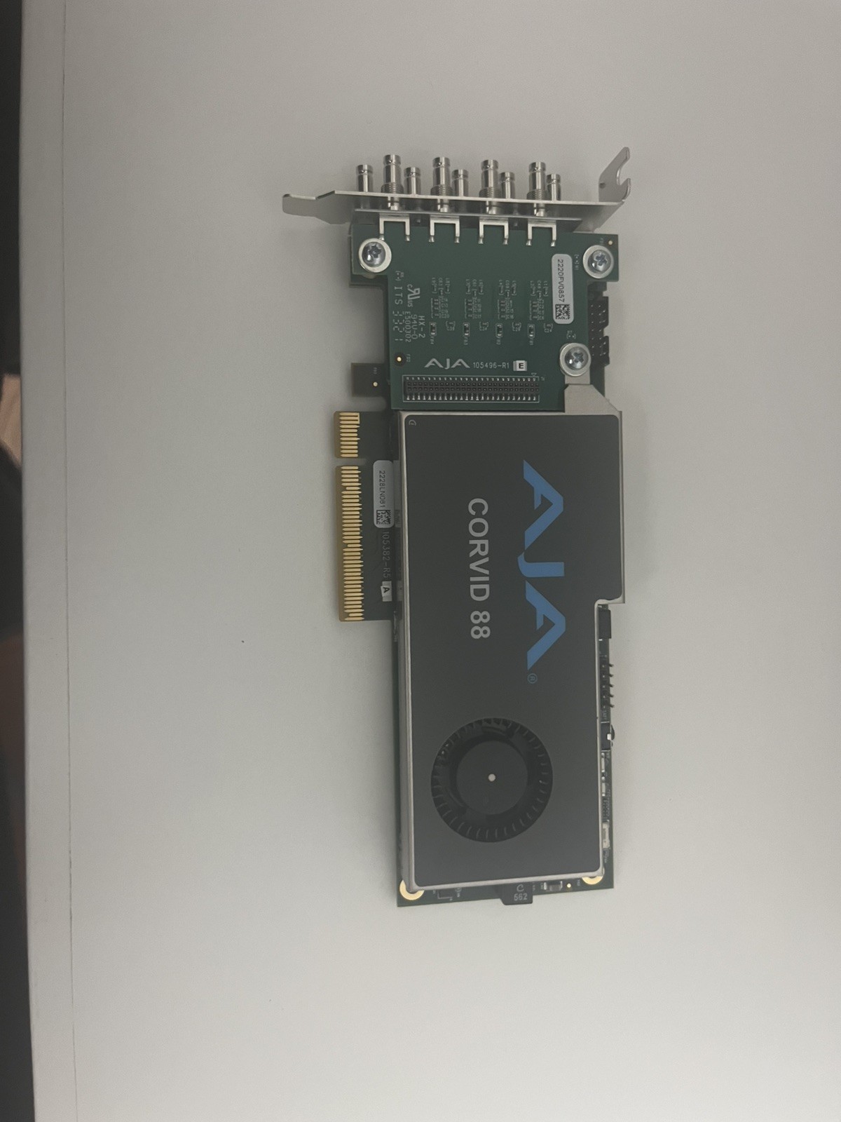 AJA Corvid88 CRV88-9-S-R0 PCIe 8-Channel 3G-SDI Capture Card Low Profile Bracket