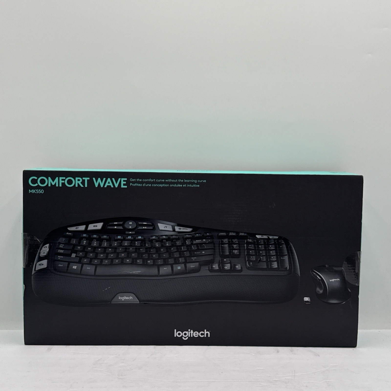 NEW Logitech MK550 Comfort Wave K350 Wireless Keyboard M510 Sealed New