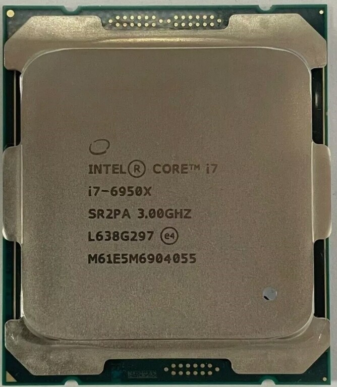 Intel Core i7-6950X CPU Processor LGA2011-3 Extreme Edition SR2PA 25M Cache