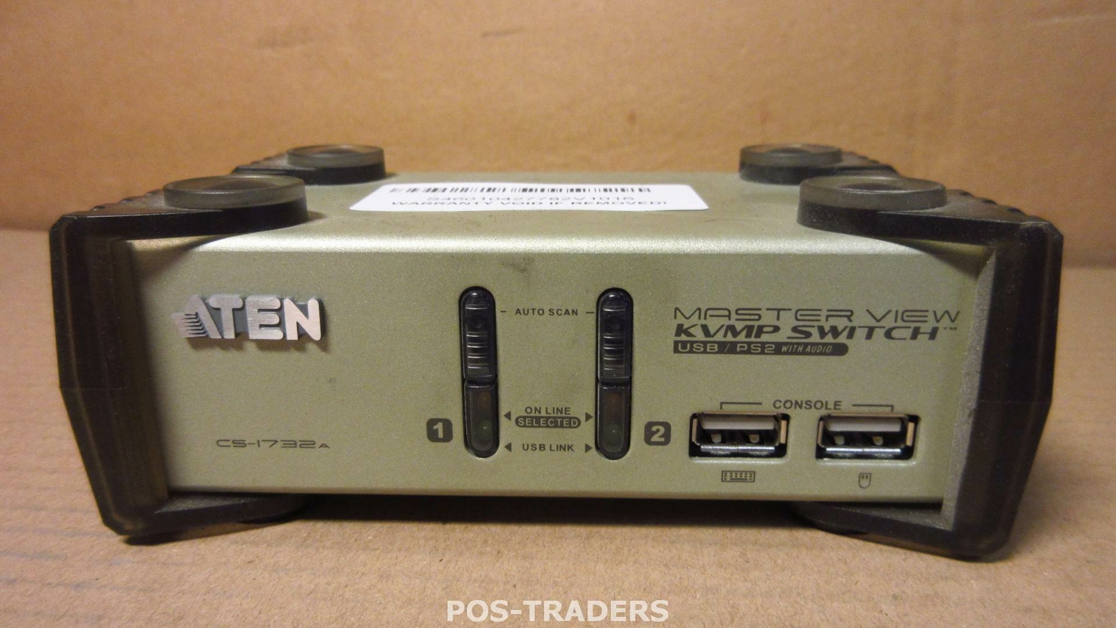 ATEN CS-1732A - 2-Port PS/2-USB VGA/Audio KVMP Switch - EXCL PSU