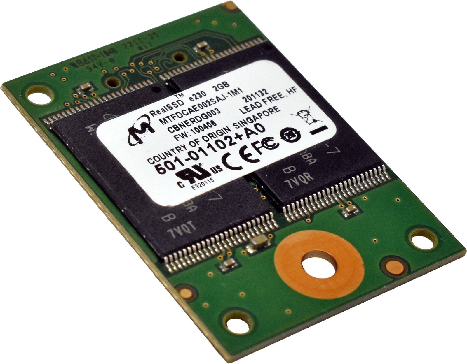 NetApp 501-01102/04+A0 RealSSD e230 2GB BootMedia Flash Module