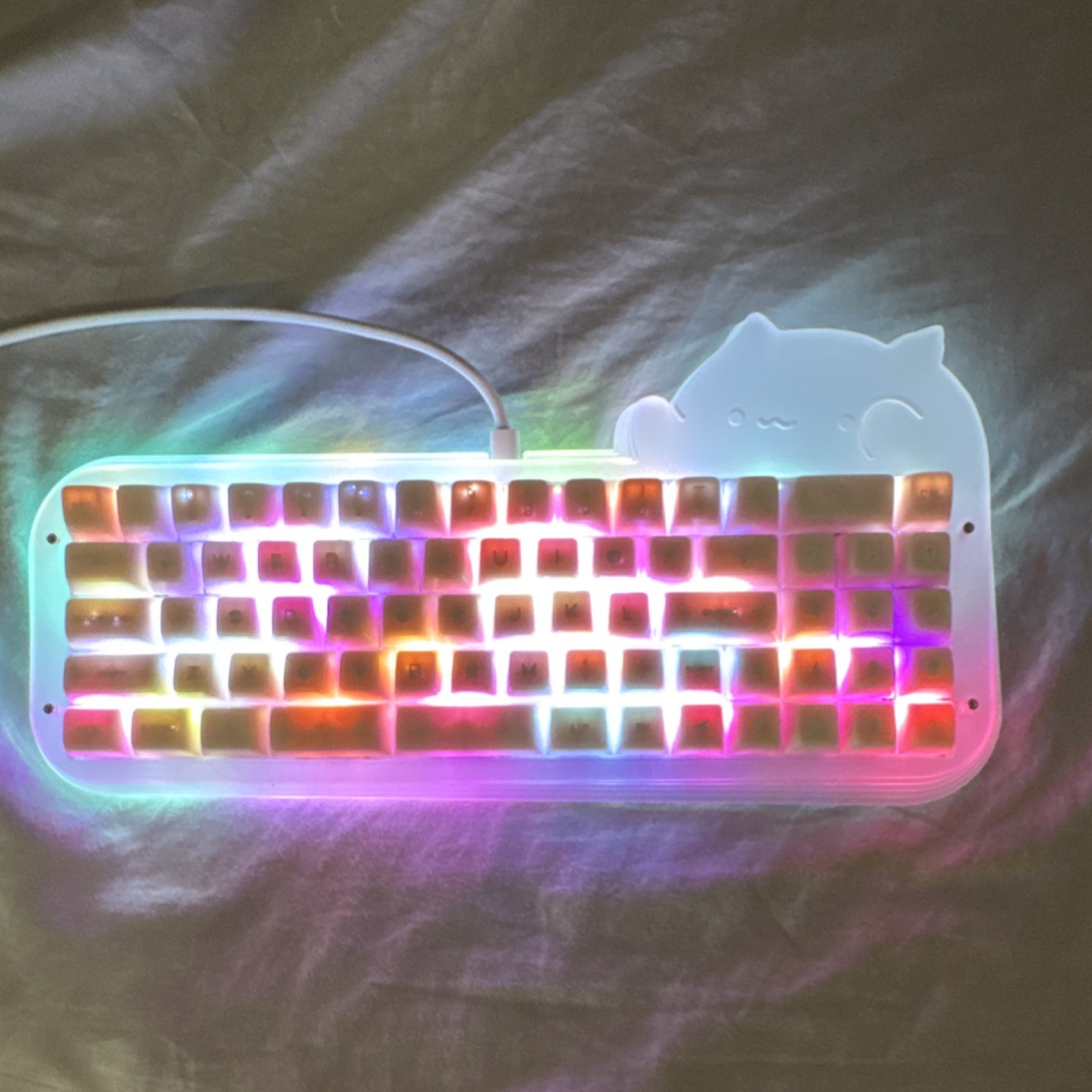 EPOMAKER Mini Cat 69 RGB Wired Keyboard - Released 2022