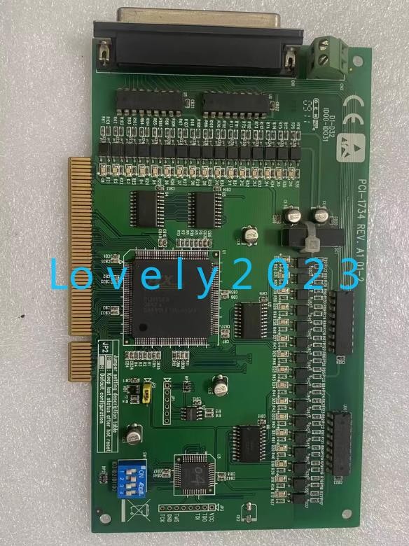 1pc used Advantech PCI-1734 REV.A1 01-2 Output Card