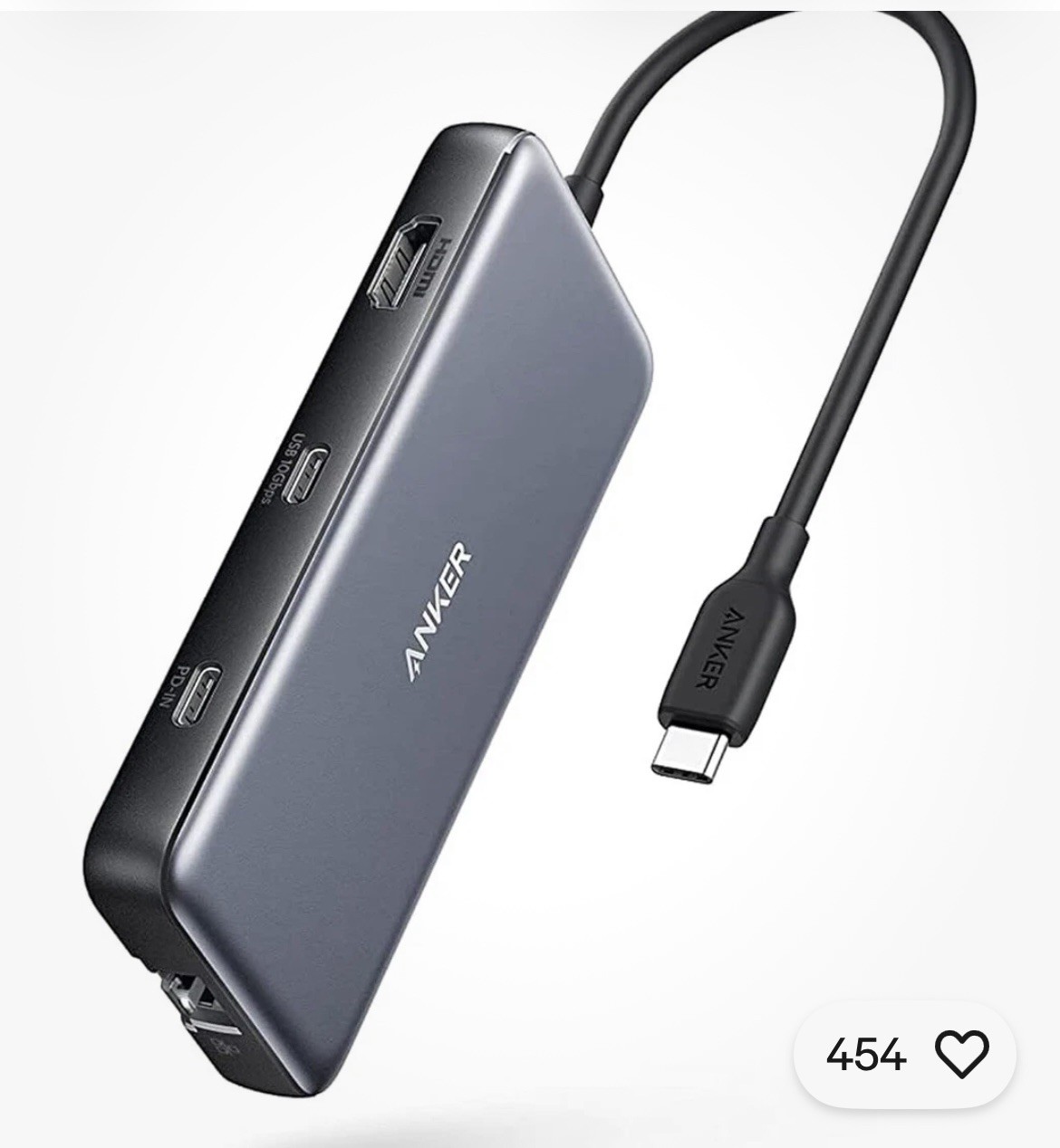 Anker PowerExpand 8-in-1 USB-C PD Media Hub (Model A8390) - Brand New, Sealed