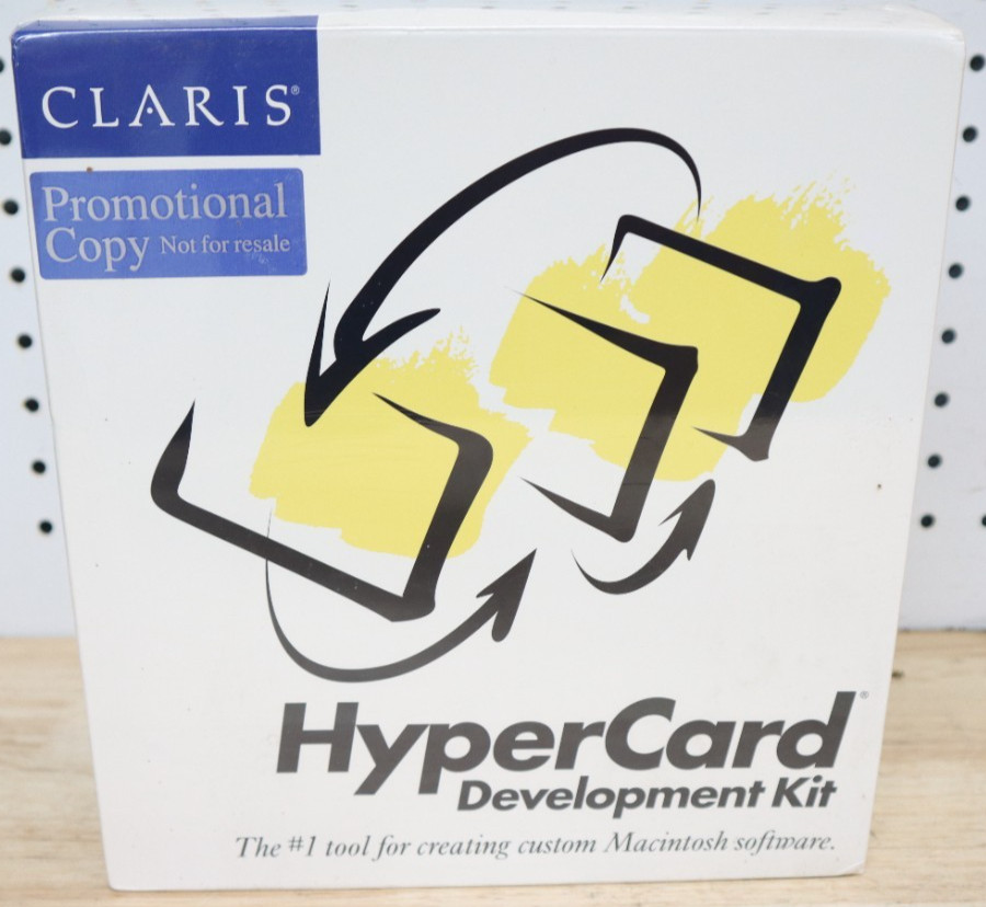 Claris HyperCard Development Kit For Macintosh Software Vintage - New Sealed USA