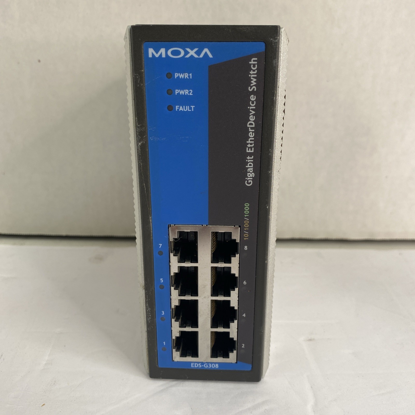 Moxa EDS-G308 v1.5.0 8-Port Ethernet Switch